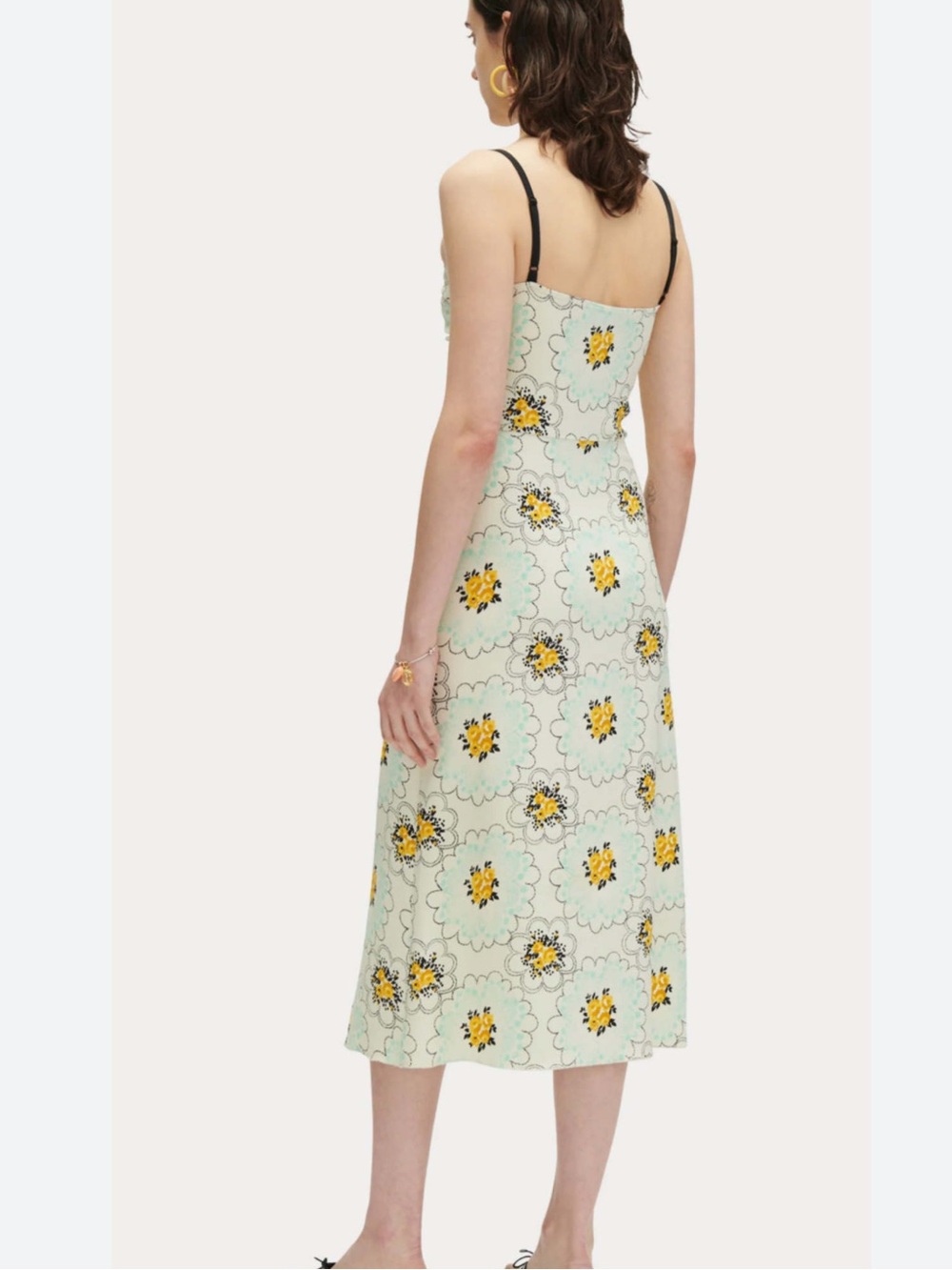 Rachel Comey Noris Dress Floral Medallion MIDI Size 8 - Picture 2 of 9